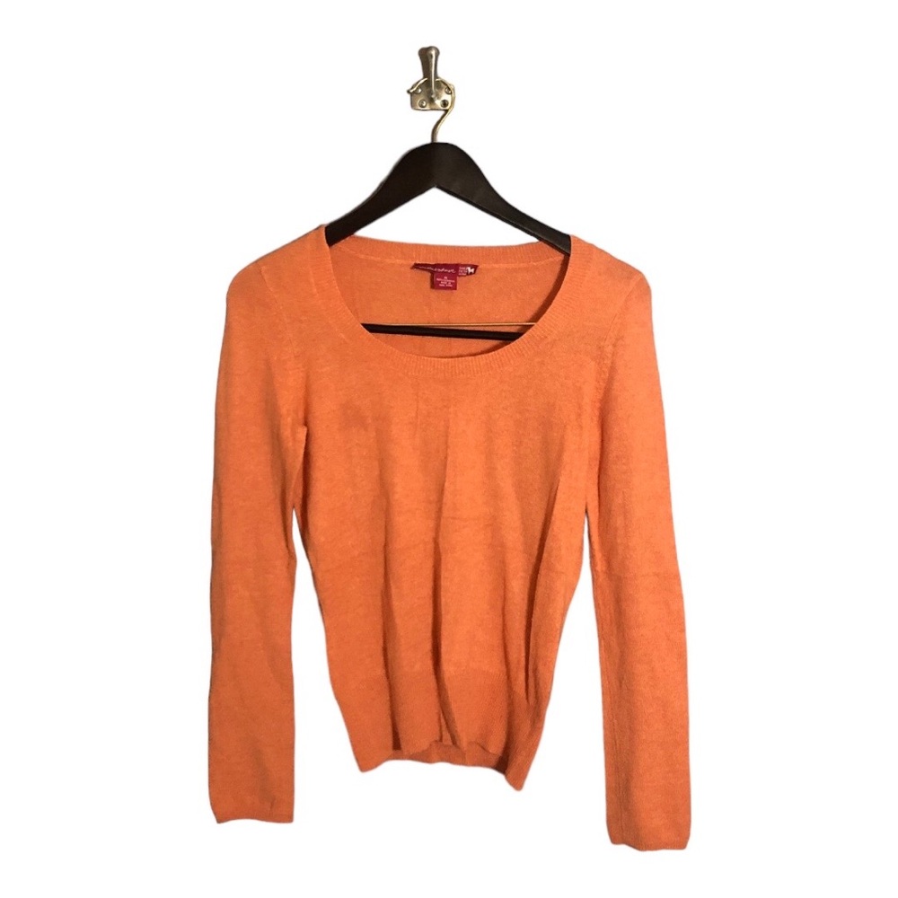 Wild About Me 100% Cashmere Sweater - Orange | Size M
